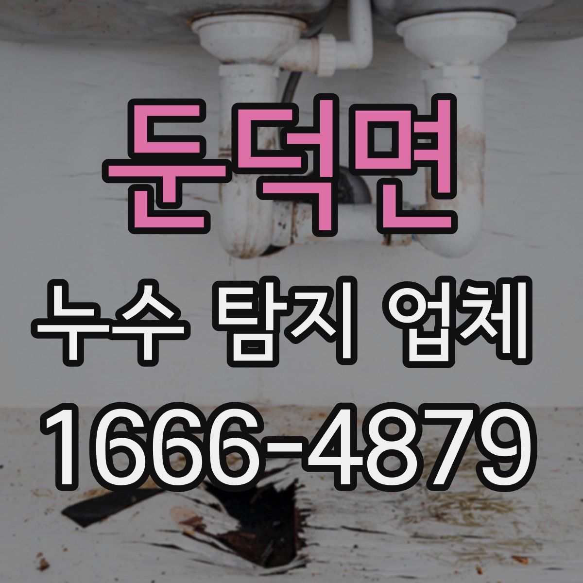 둔덕면 누수 탐지 업체