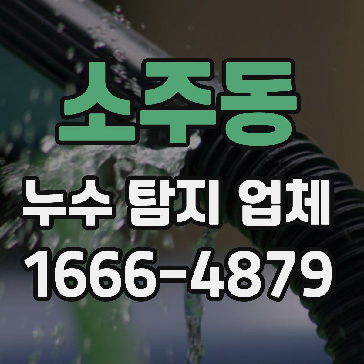 소주동 누수 탐지 업체