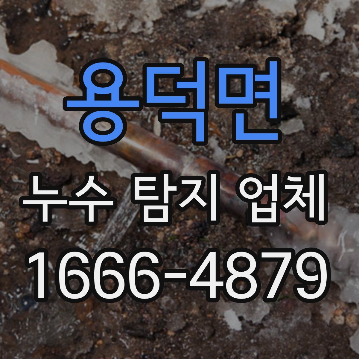 용덕면 누수 탐지 업체