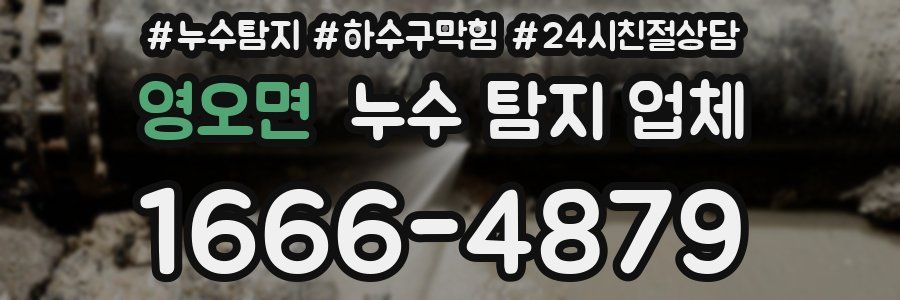 영오면 누수 탐지 업체