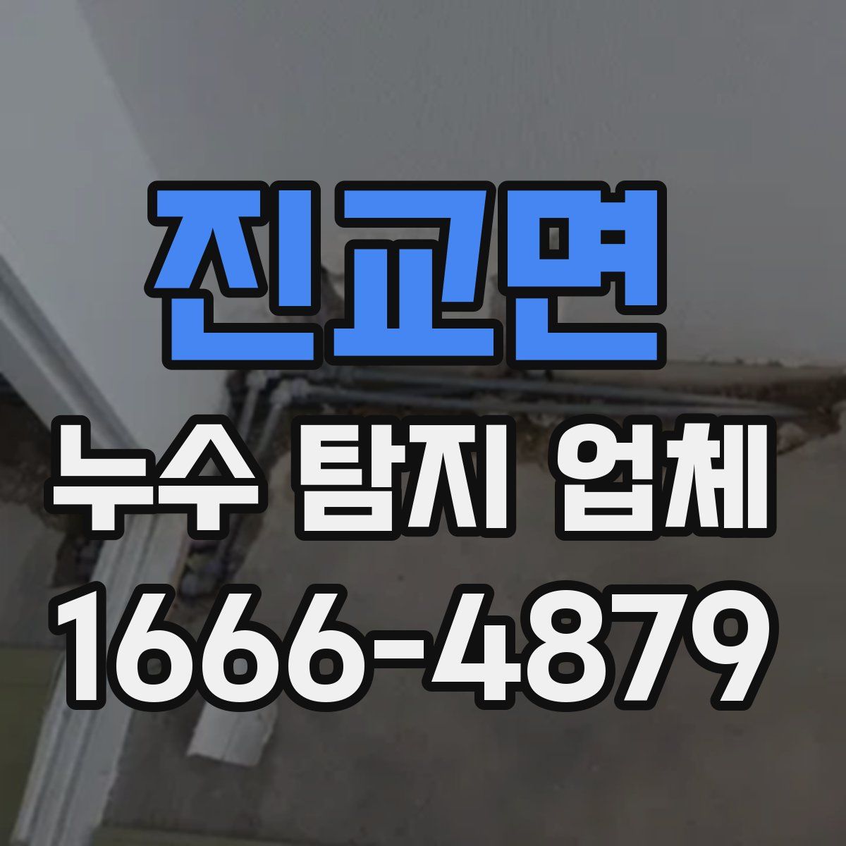 진교면 누수 탐지 업체