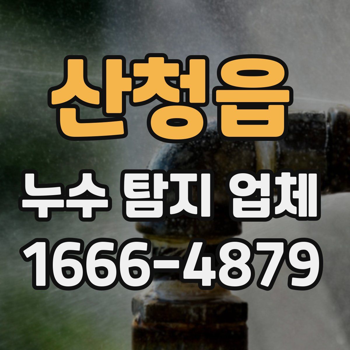 산청읍 누수 탐지 업체