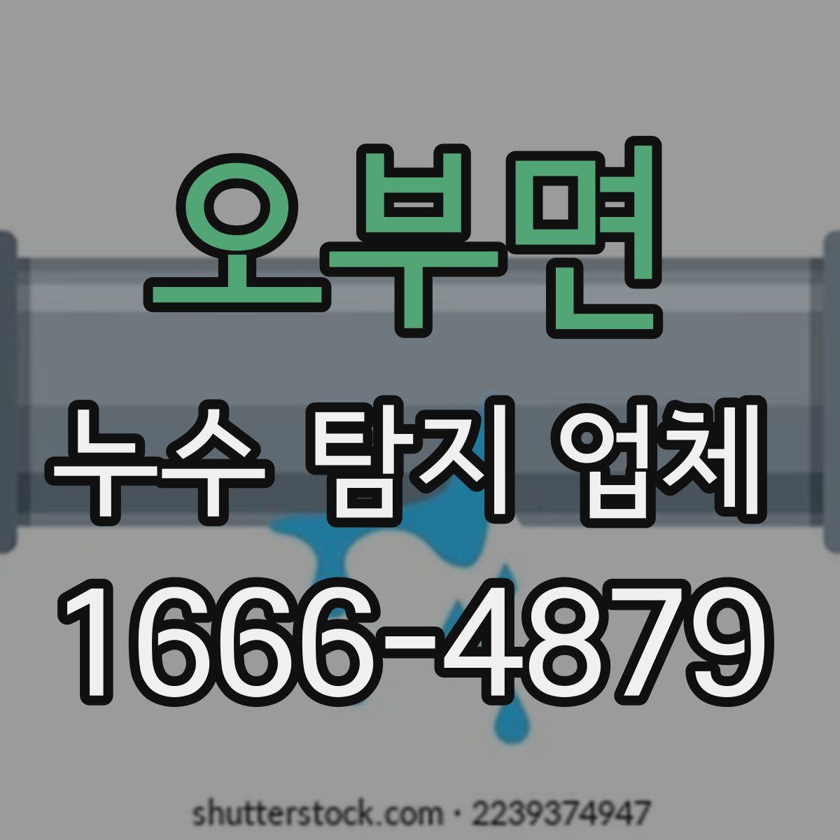 오부면 누수 탐지 업체