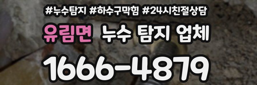 유림면 누수 탐지 업체