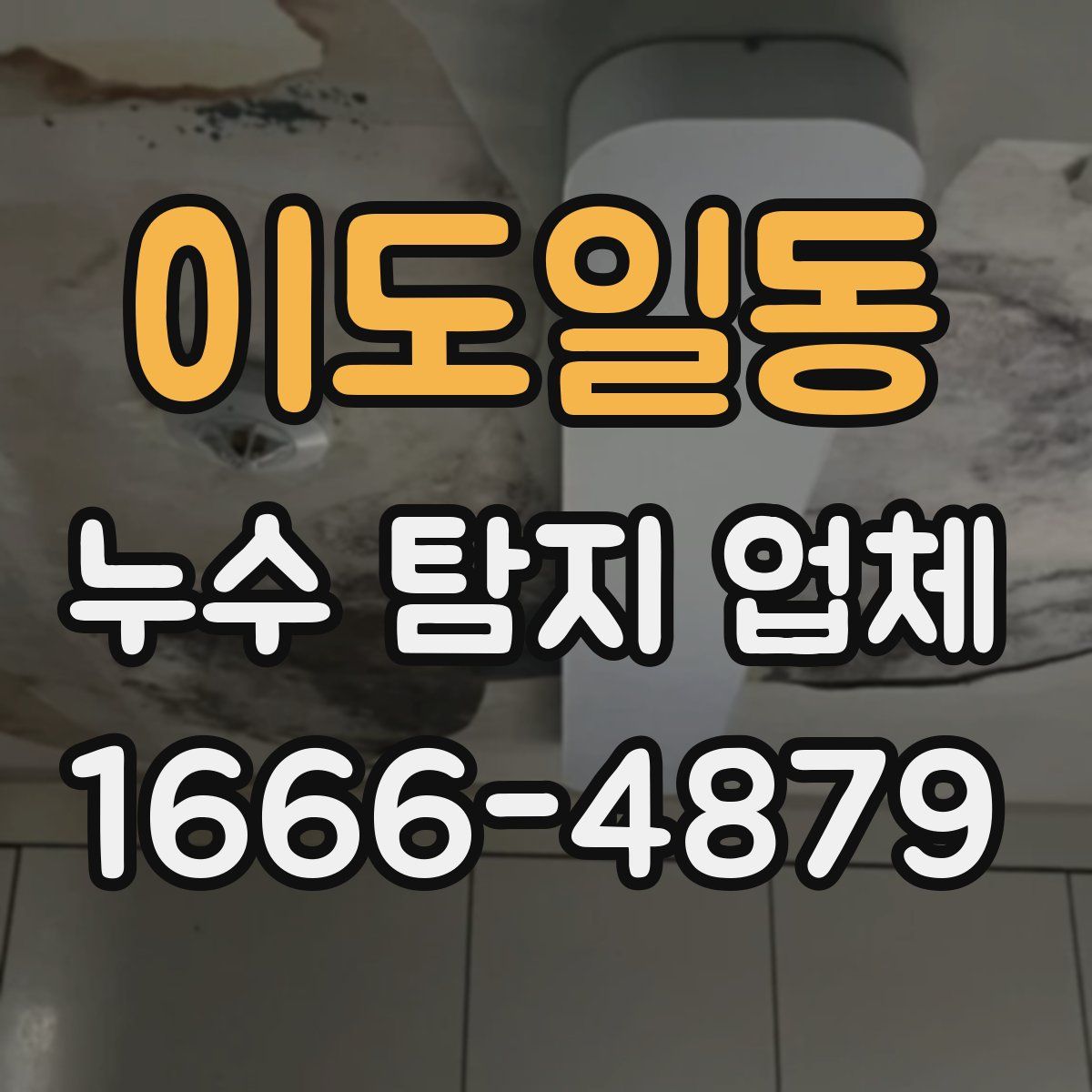 이도일동 누수 탐지 업체