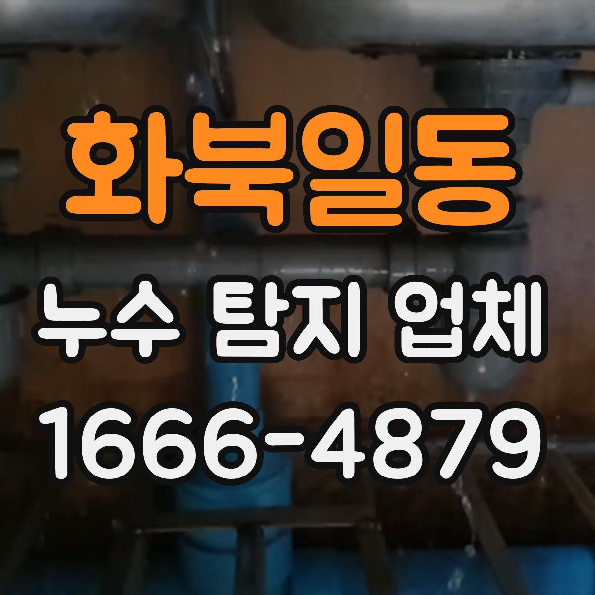 화북일동 누수 탐지 업체