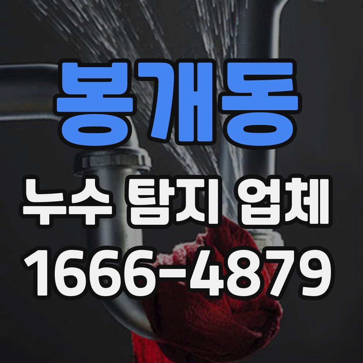 봉개동 누수 탐지 업체