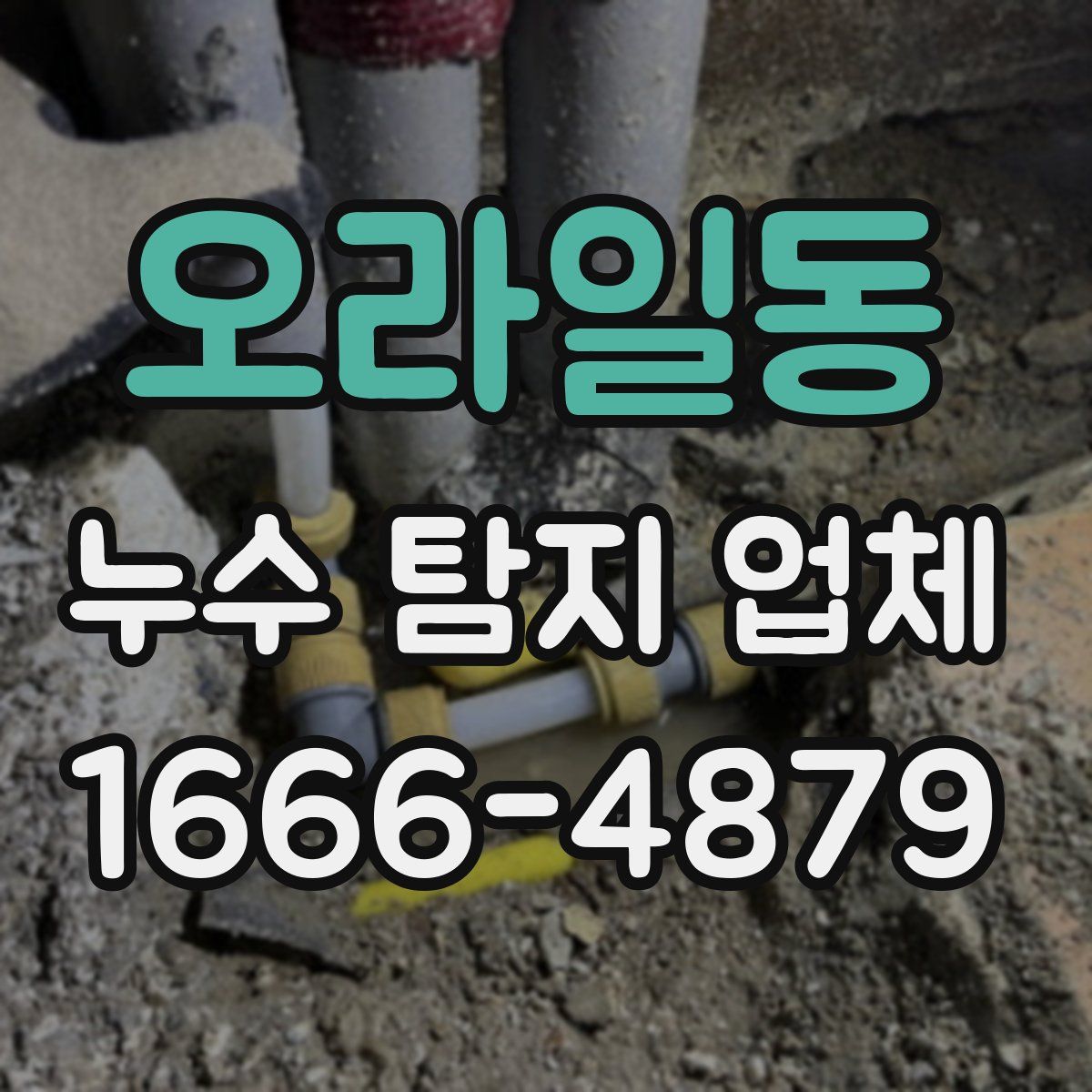 오라일동 누수 탐지 업체