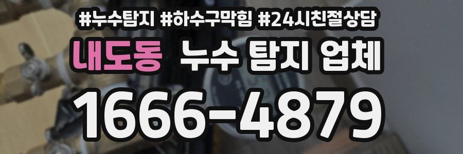 내도동 누수 탐지 업체