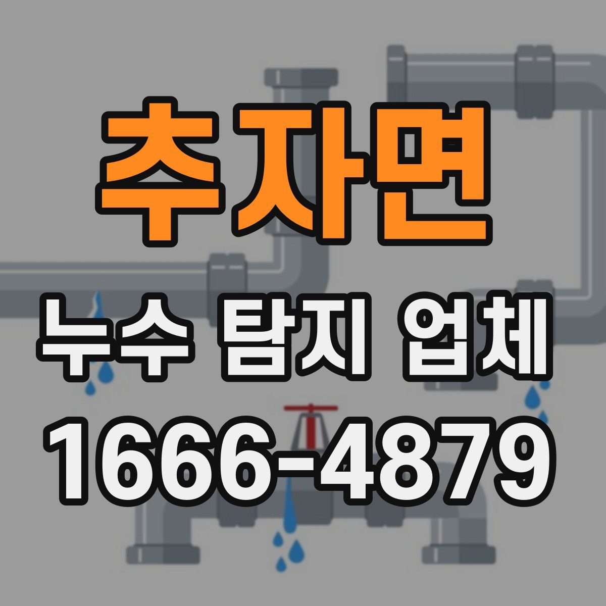 추자면 누수 탐지 업체