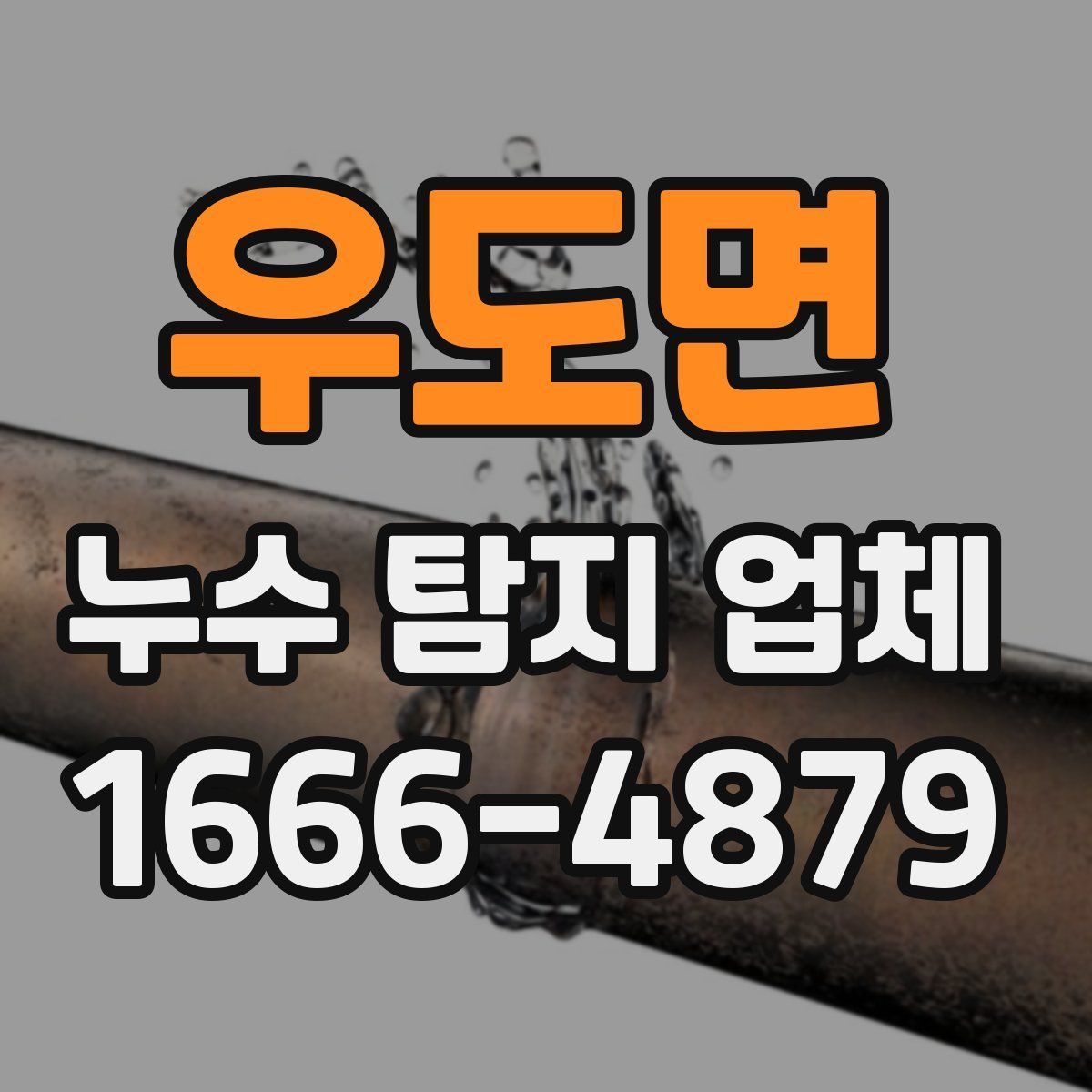 우도면 누수 탐지 업체