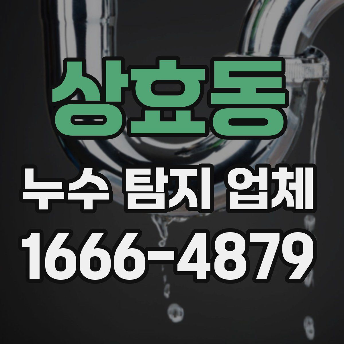 상효동 누수 탐지 업체