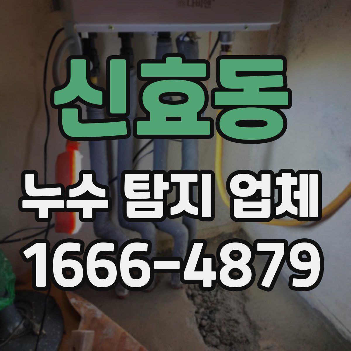 신효동 누수 탐지 업체