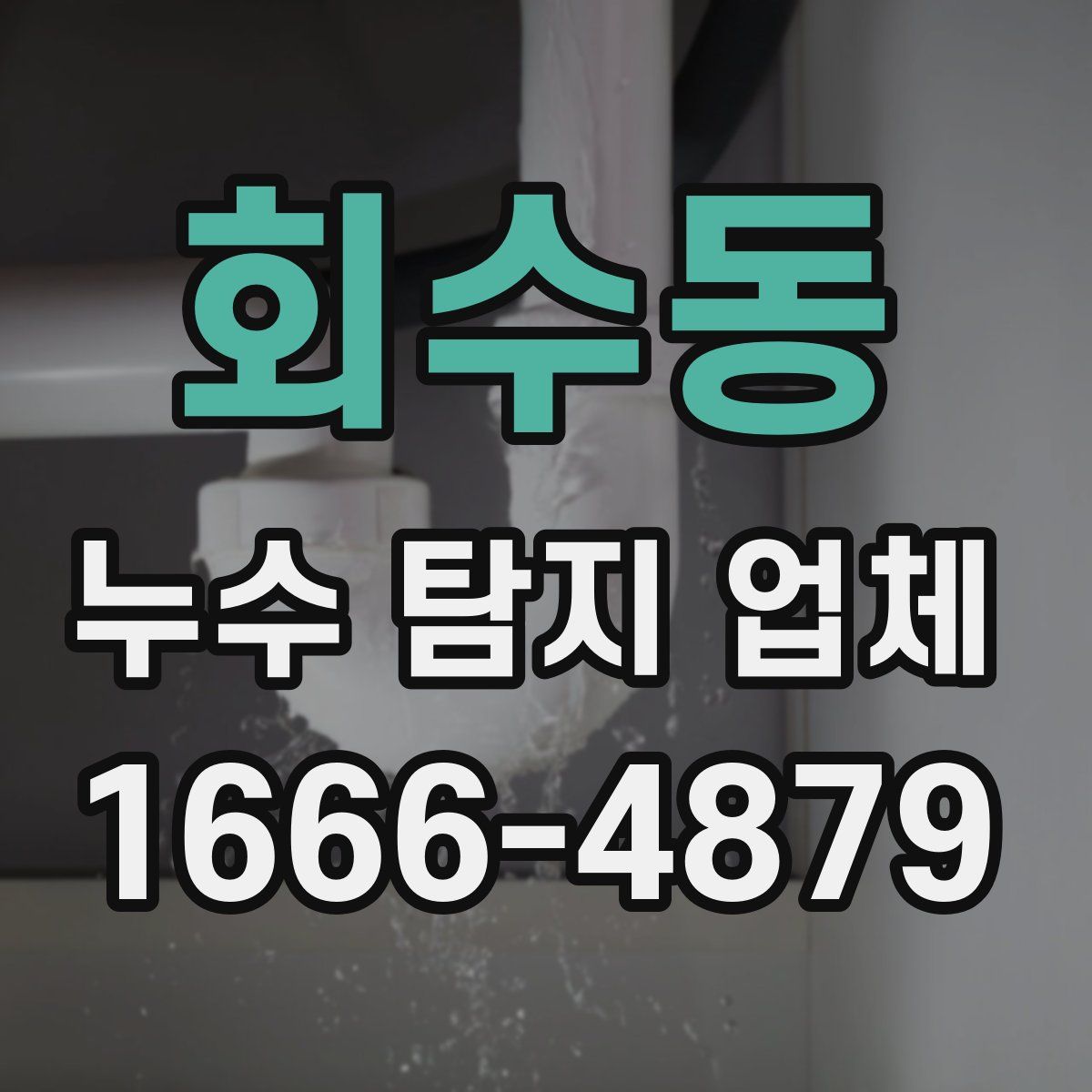회수동 누수 탐지 업체