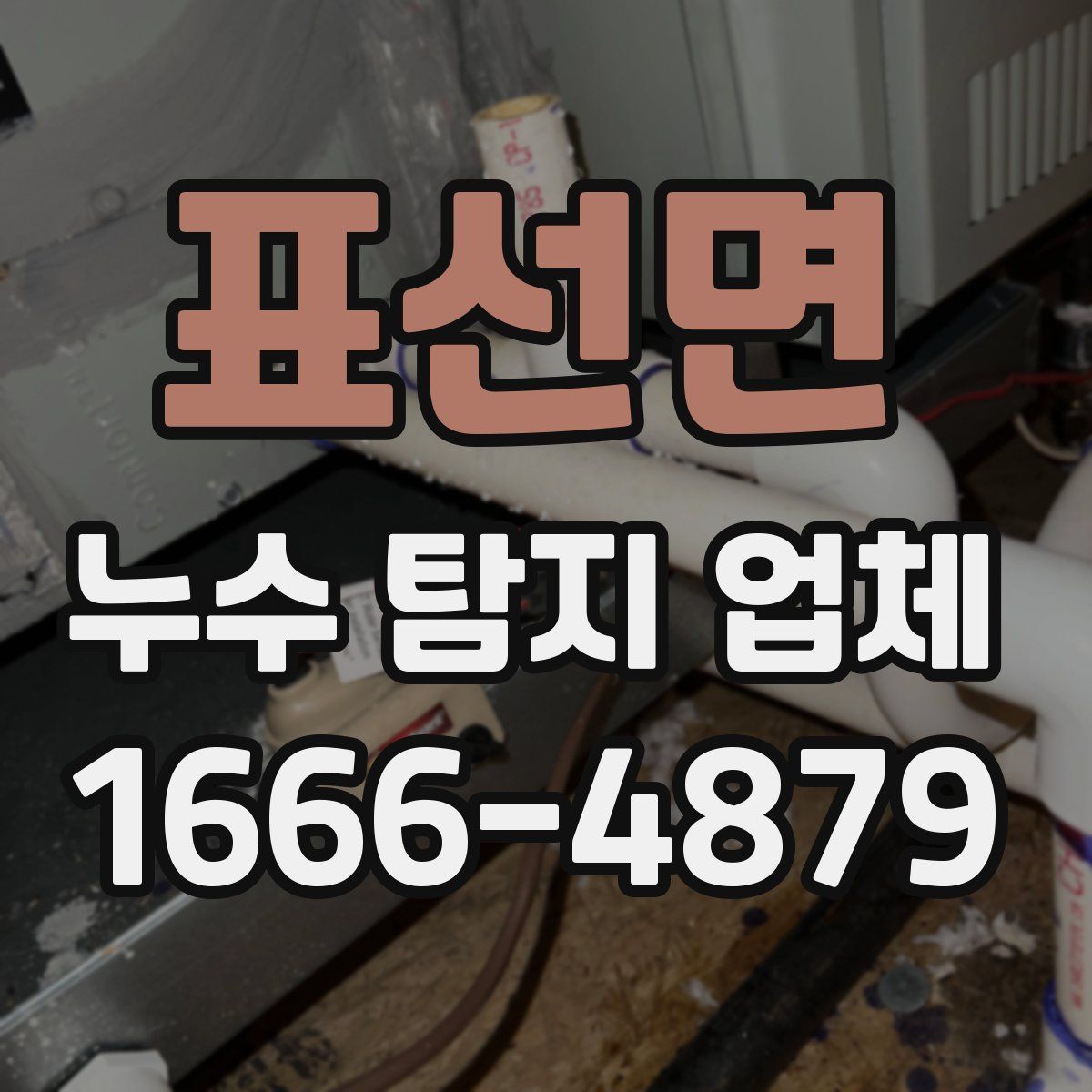 표선면 누수 탐지 업체
