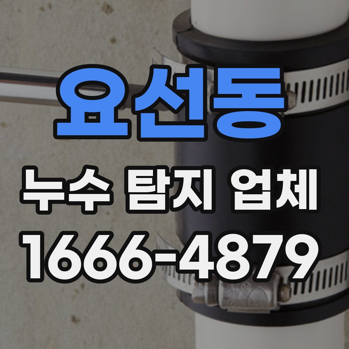 요선동 누수 탐지 업체