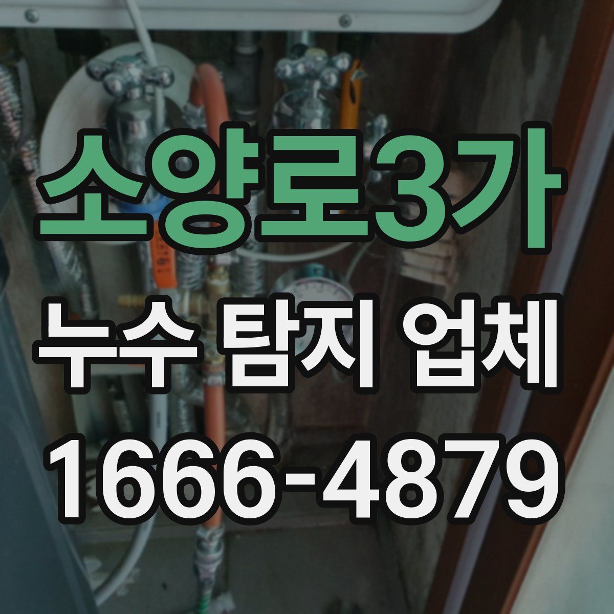 소양로3가 누수 탐지 업체