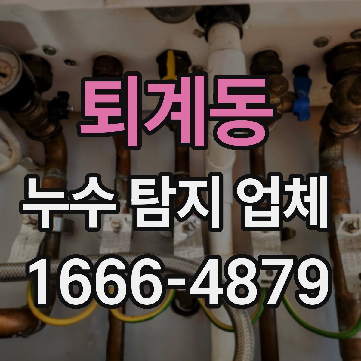 퇴계동 누수 탐지 업체