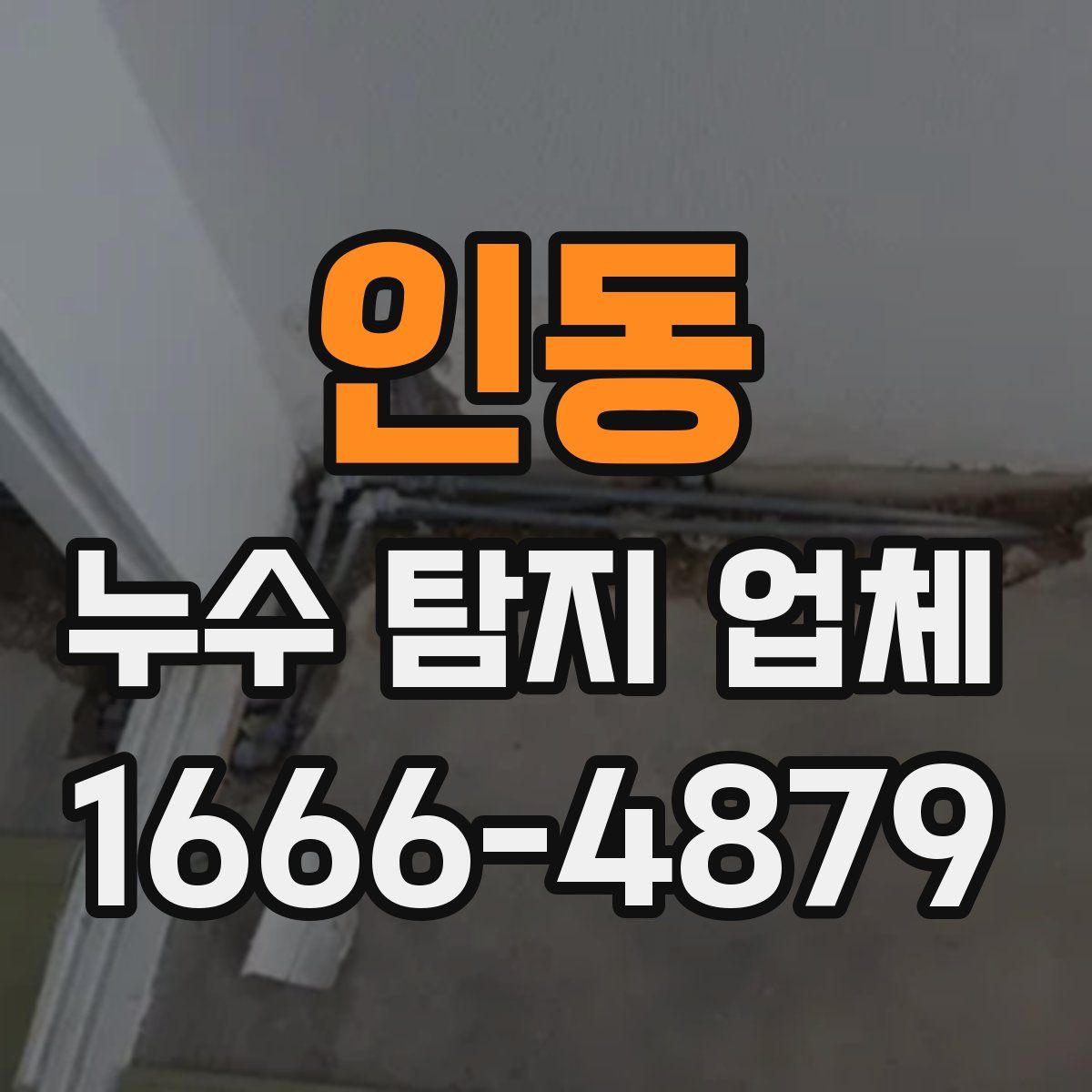 인동 누수 탐지 업체