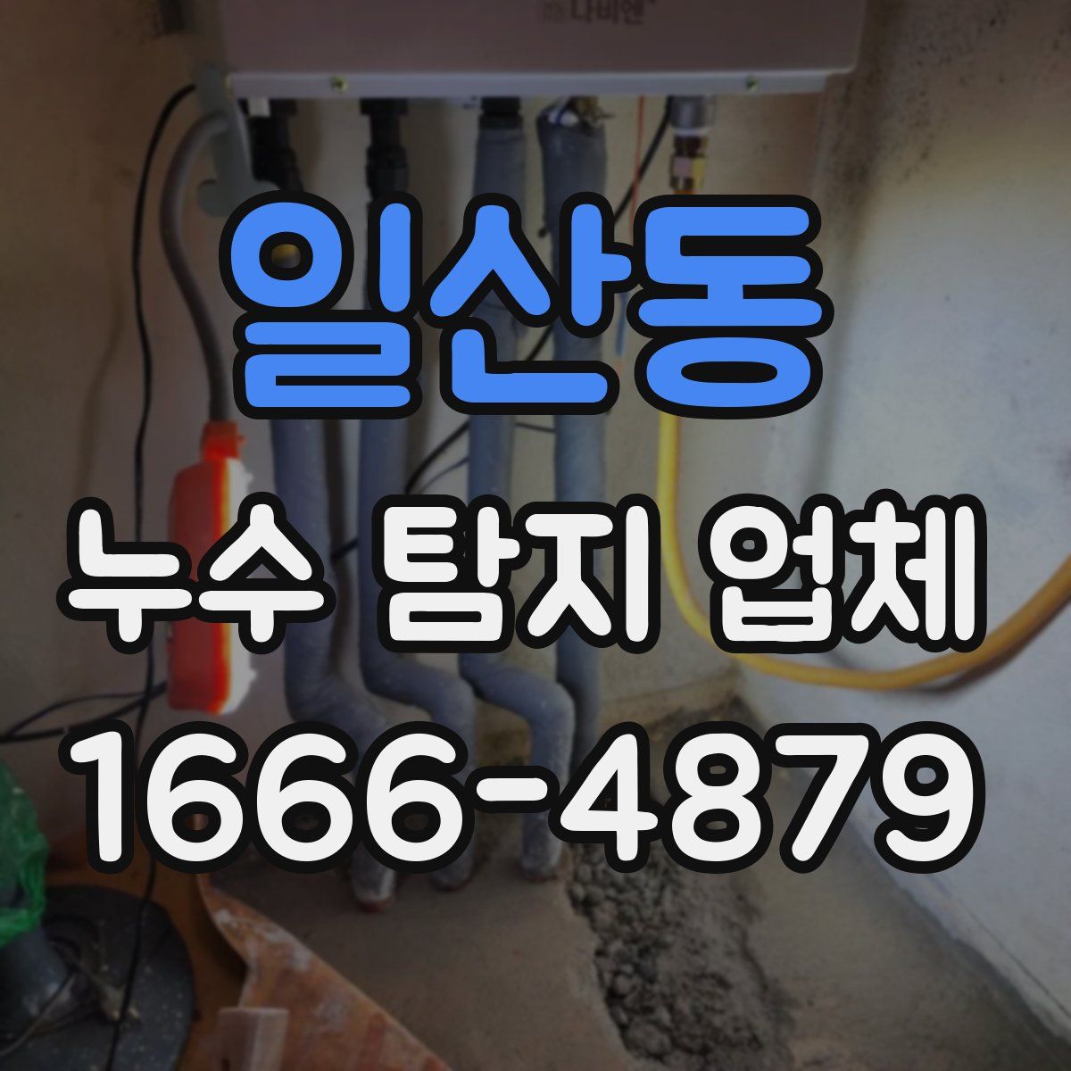 일산동 누수 탐지 업체