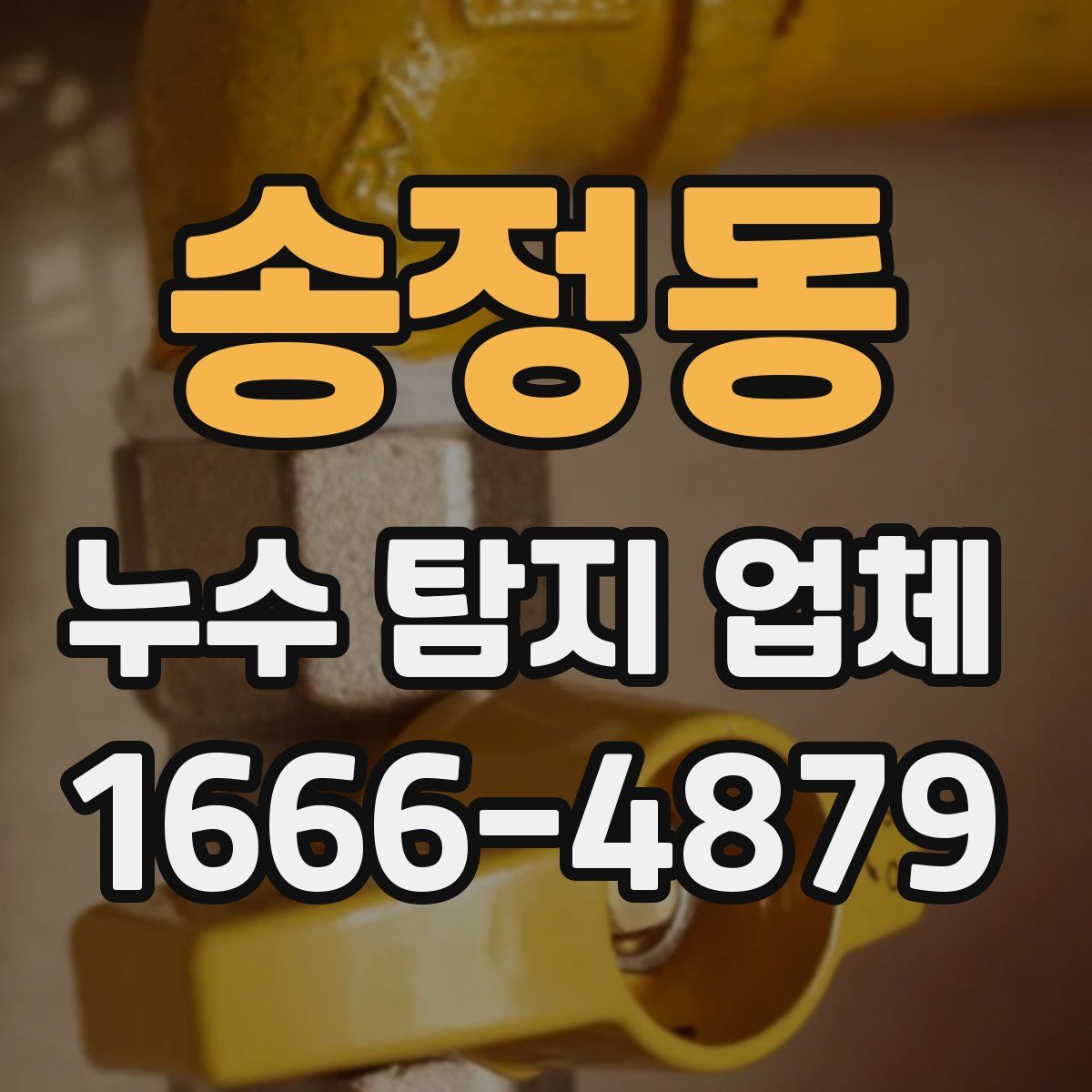 송정동 누수 탐지 업체