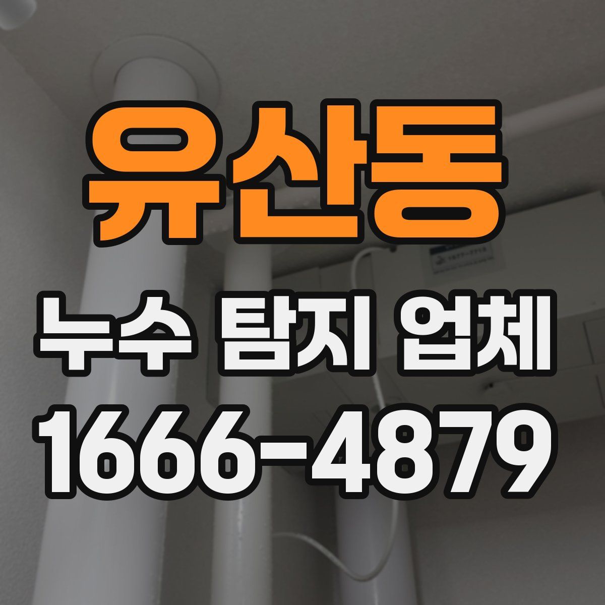 유산동 누수 탐지 업체