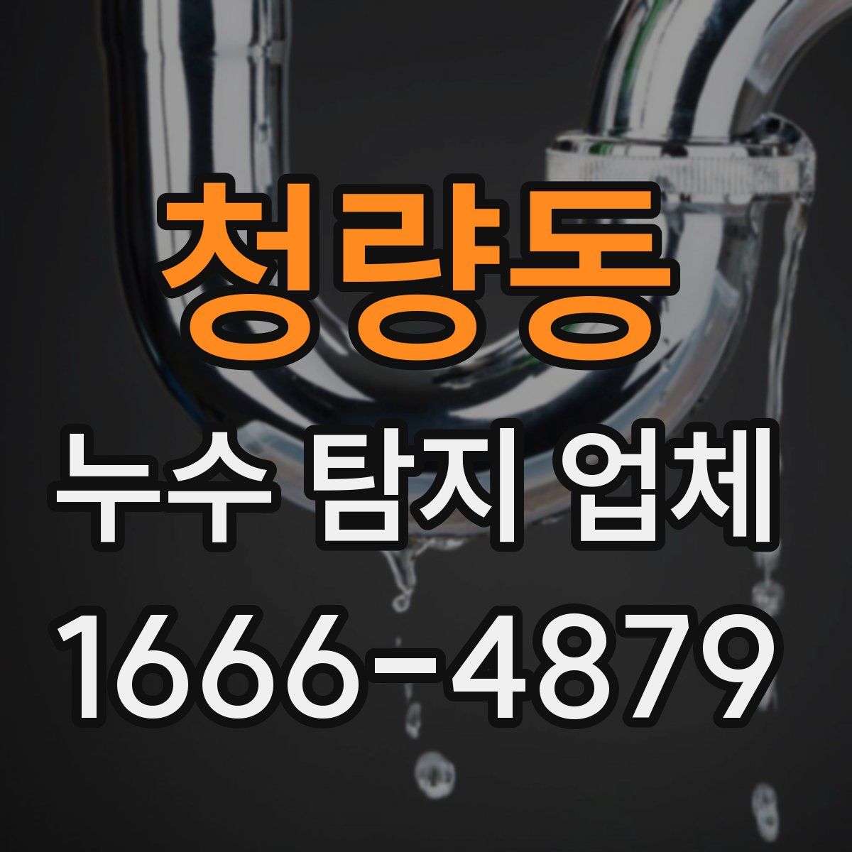 청량동 누수 탐지 업체