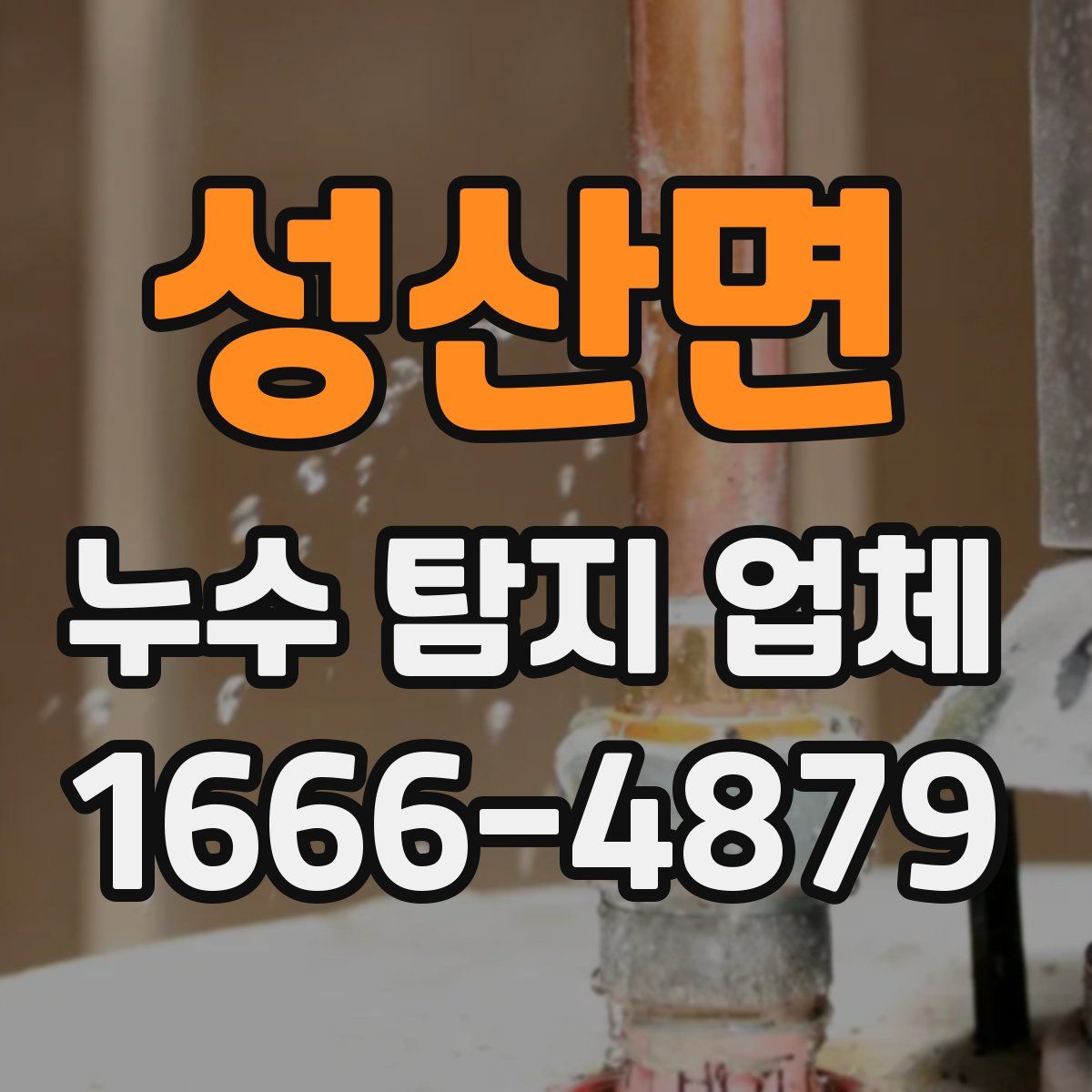 성산면 누수 탐지 업체