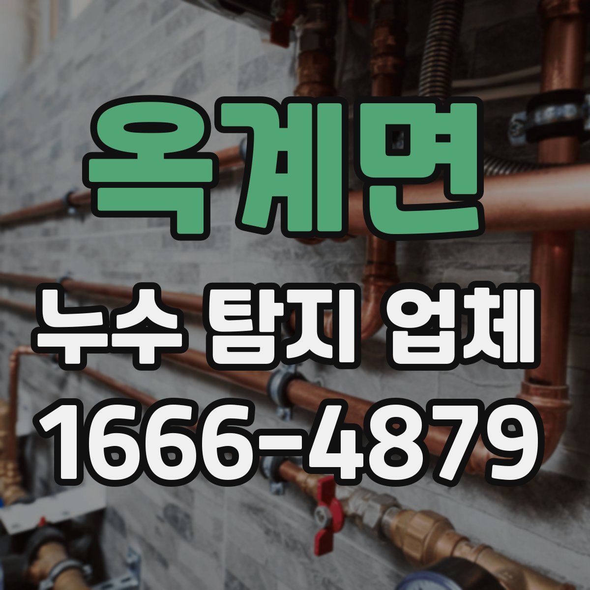 옥계면 누수 탐지 업체