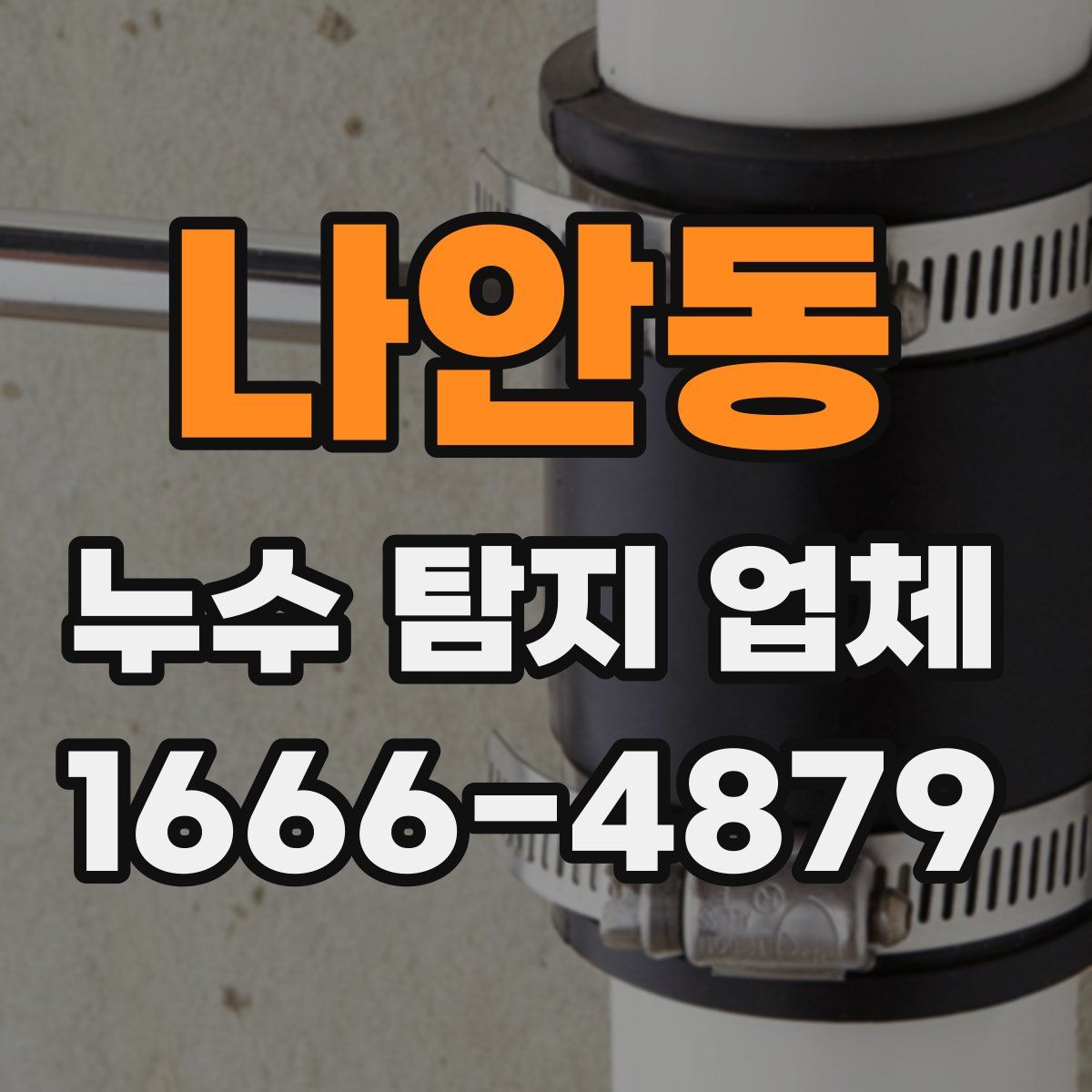 나안동 누수 탐지 업체
