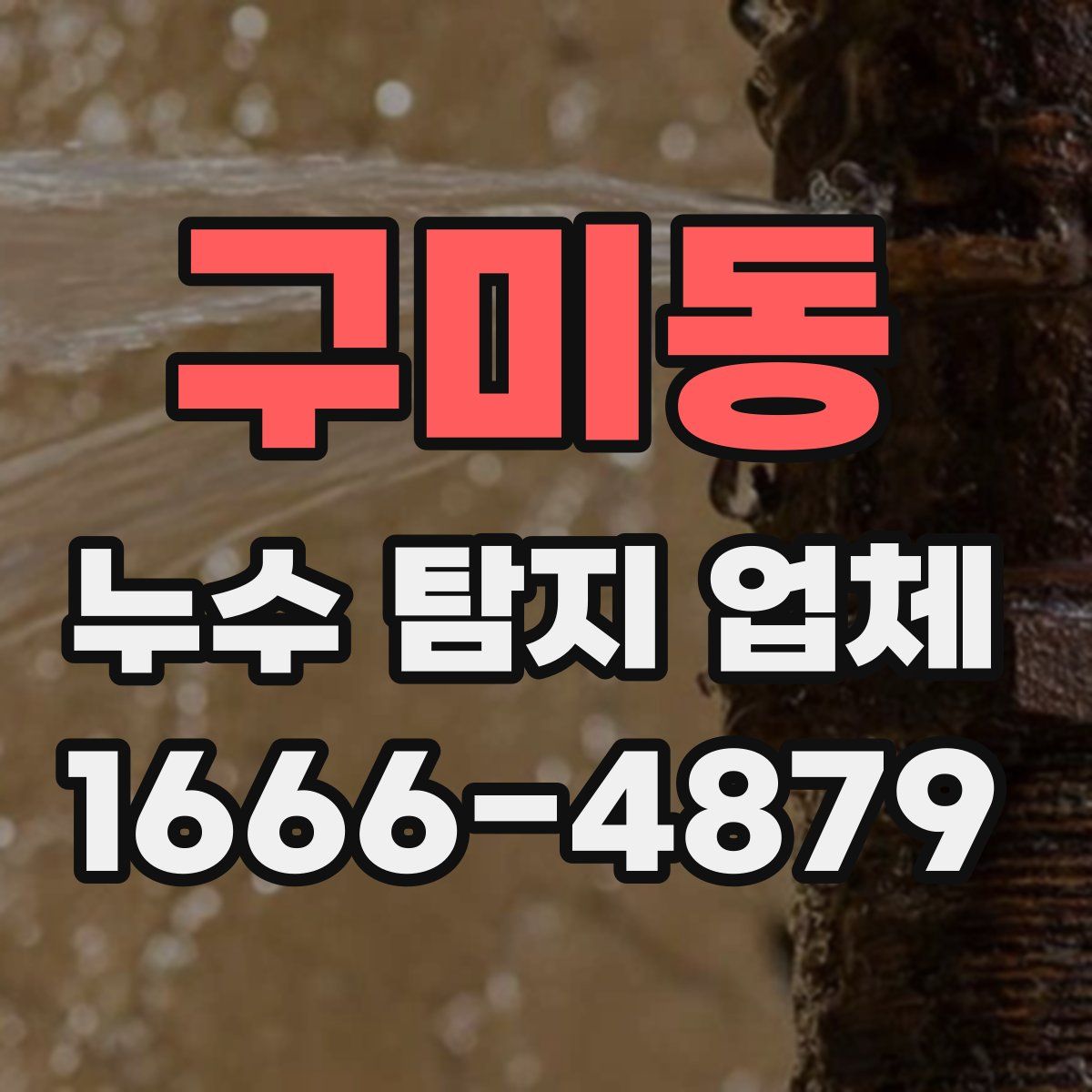 구미동 누수 탐지 업체