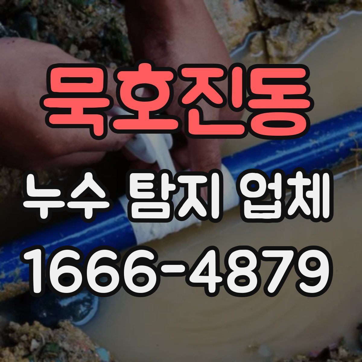 묵호진동 누수 탐지 업체