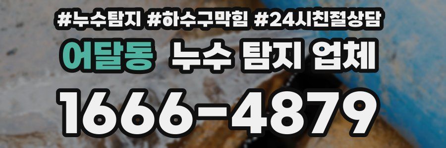 어달동 누수 탐지 업체