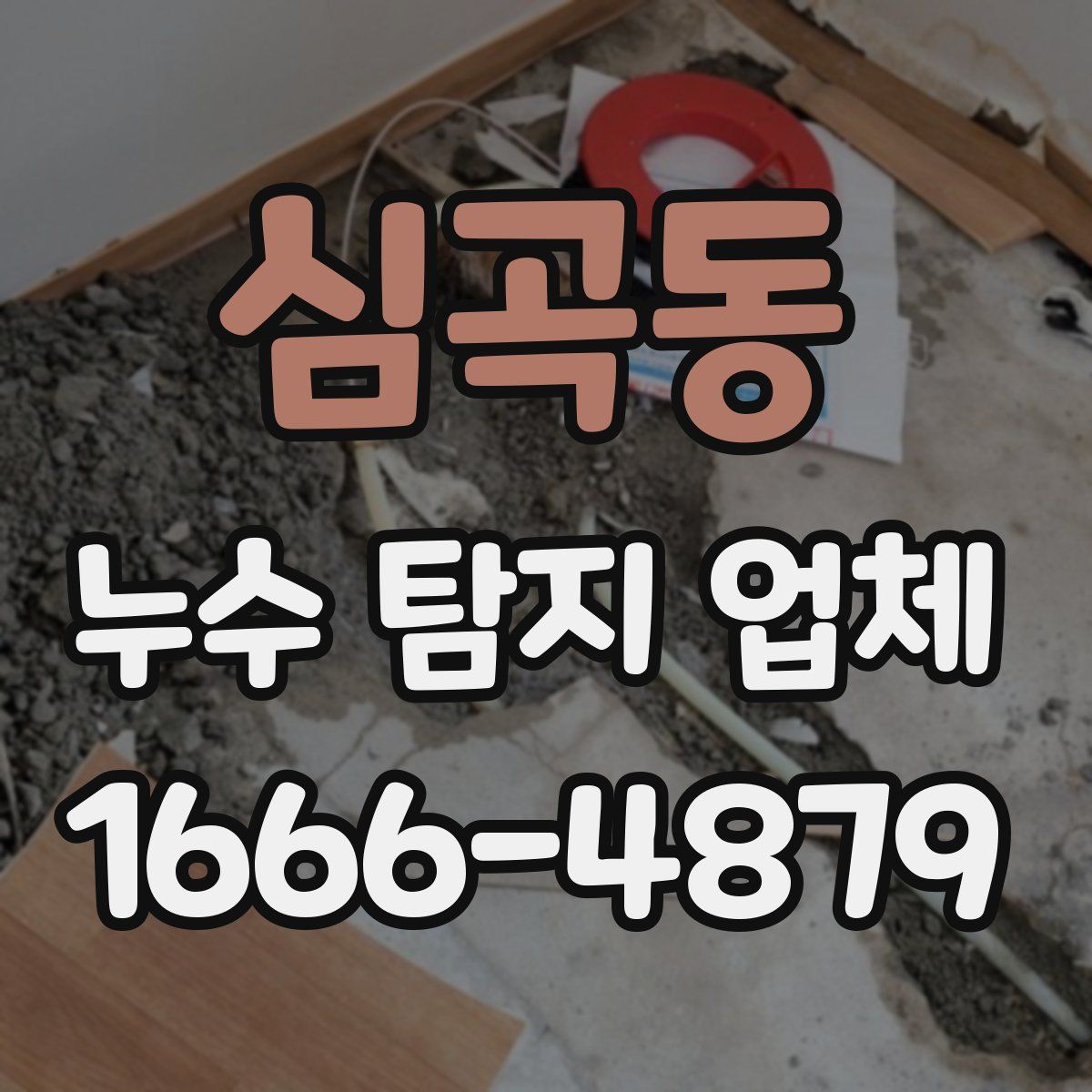 심곡동 누수 탐지 업체