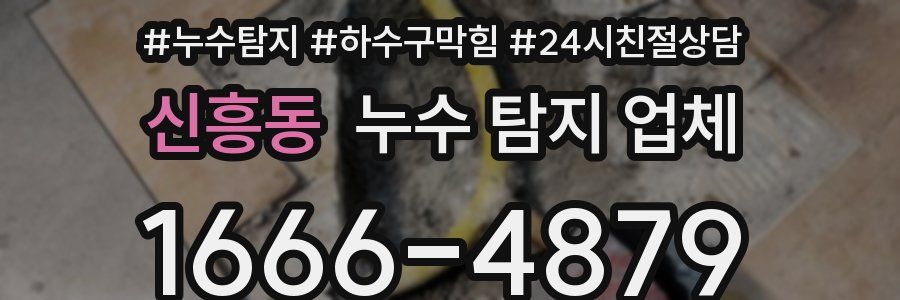 신흥동 누수 탐지 업체