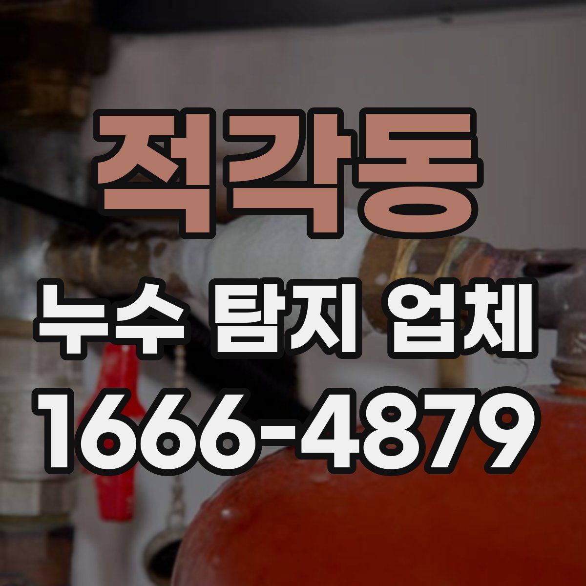 적각동 누수 탐지 업체