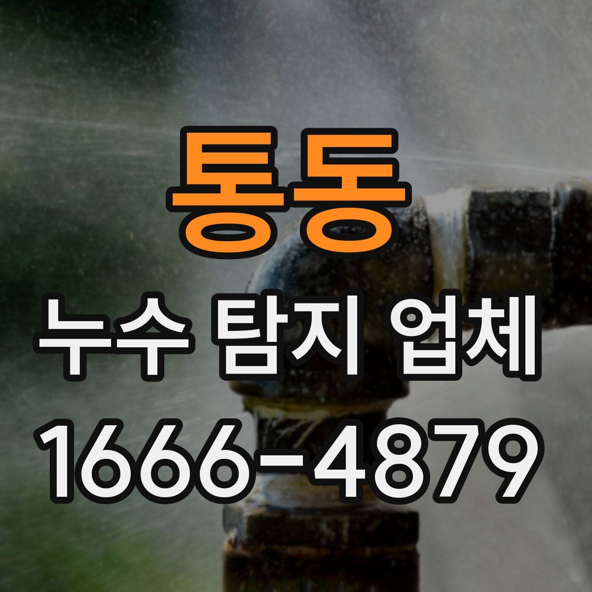 통동 누수 탐지 업체