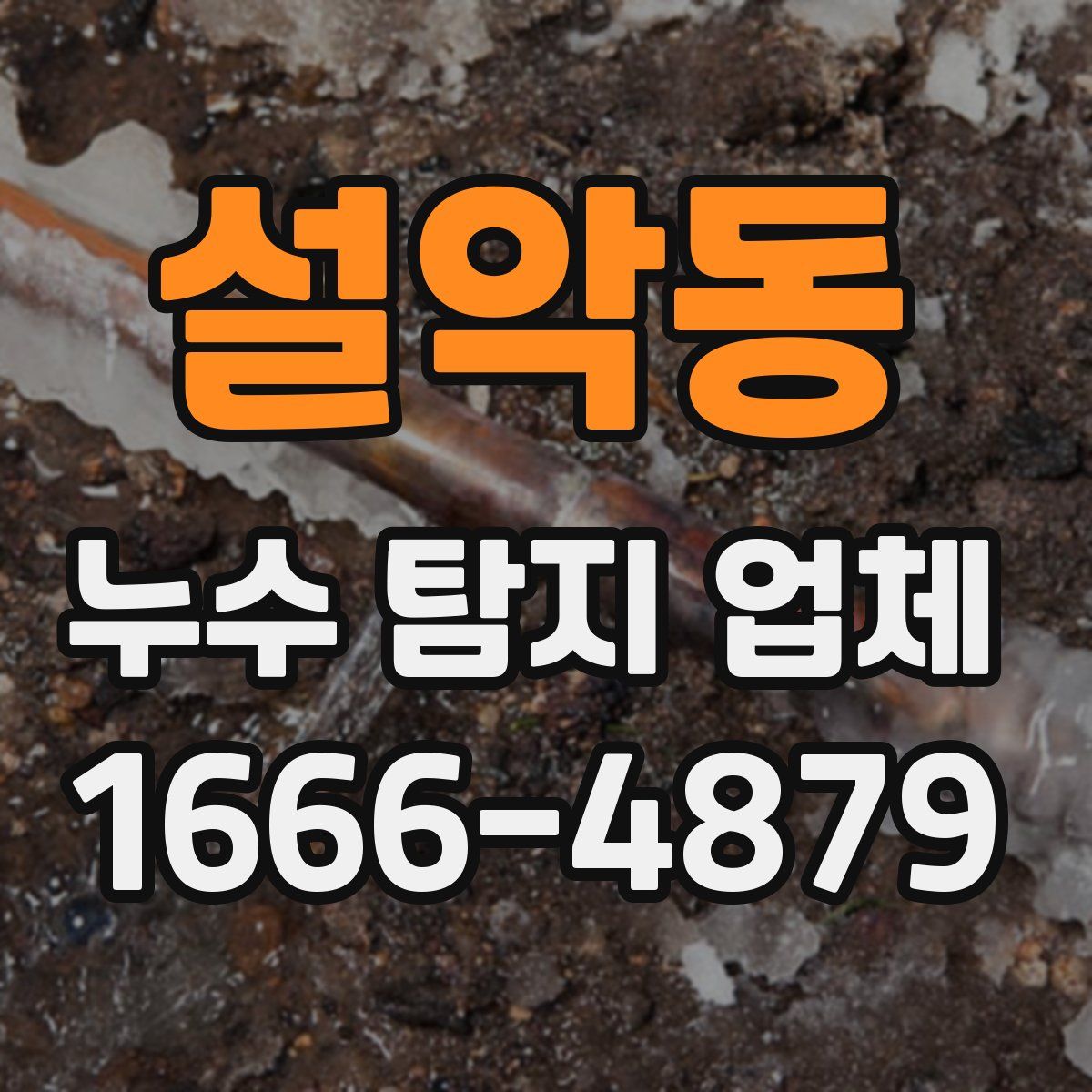 설악동 누수 탐지 업체