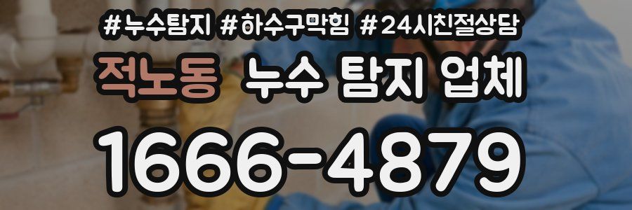 적노동 누수 탐지 업체