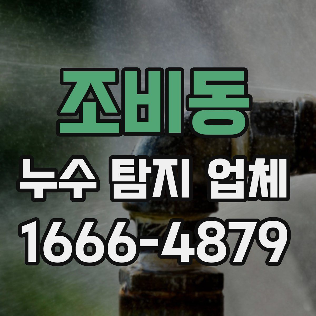 조비동 누수 탐지 업체
