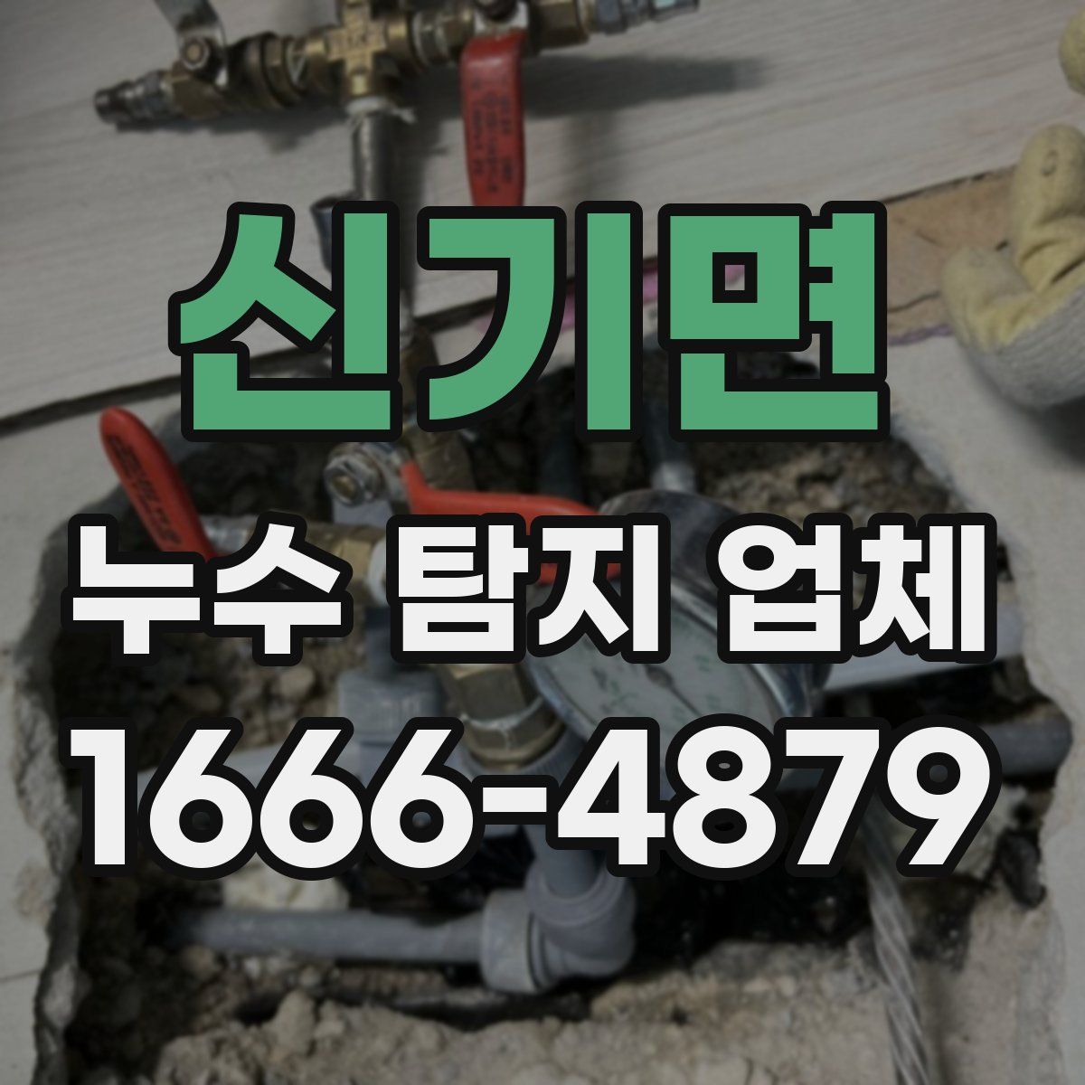 신기면 누수 탐지 업체