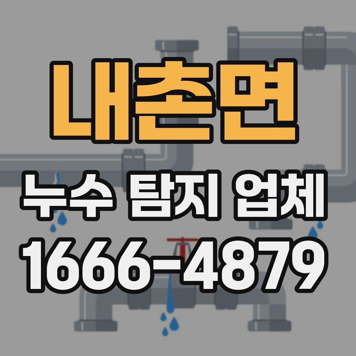 내촌면 누수 탐지 업체