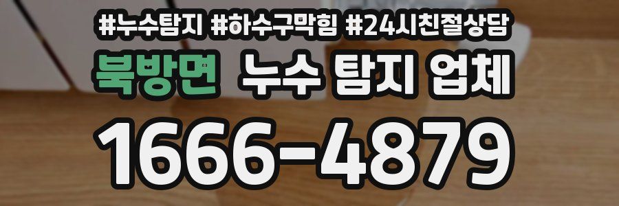 북방면 누수 탐지 업체