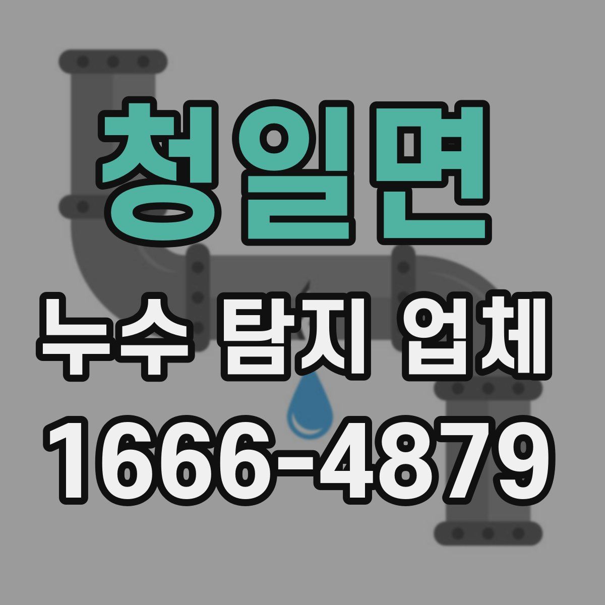 청일면 누수 탐지 업체
