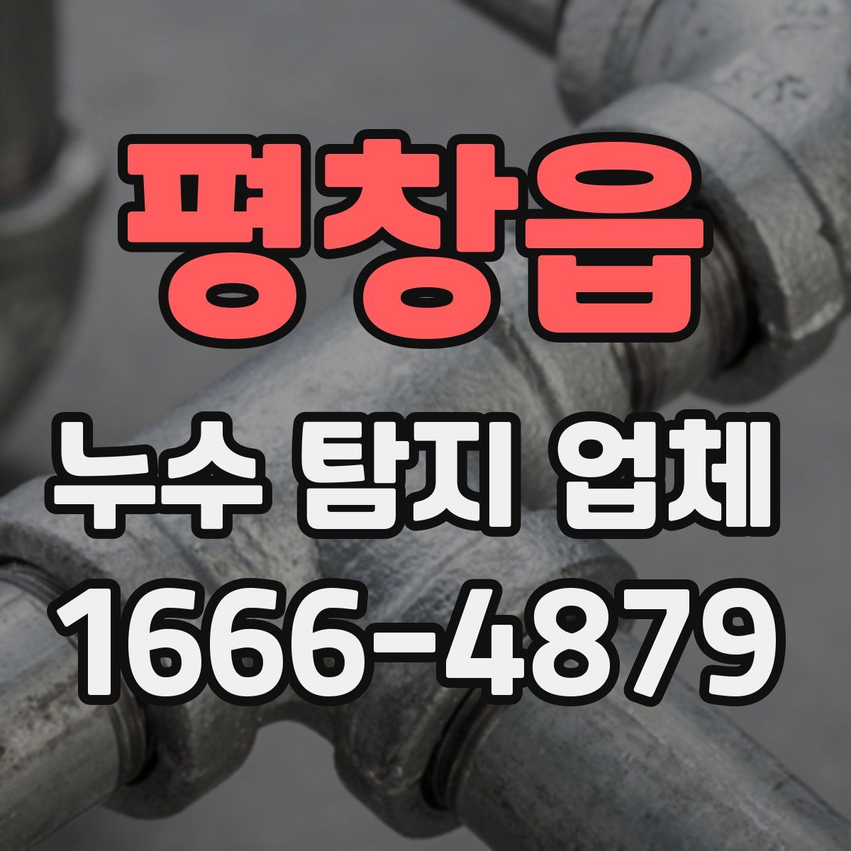 평창읍 누수 탐지 업체