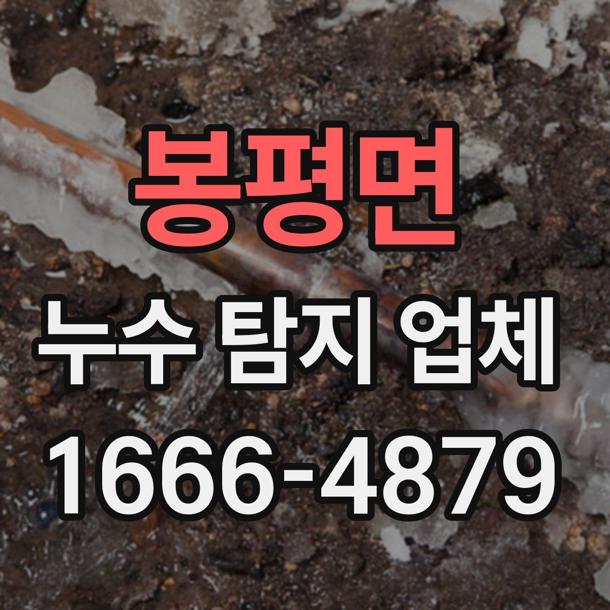 봉평면 누수 탐지 업체