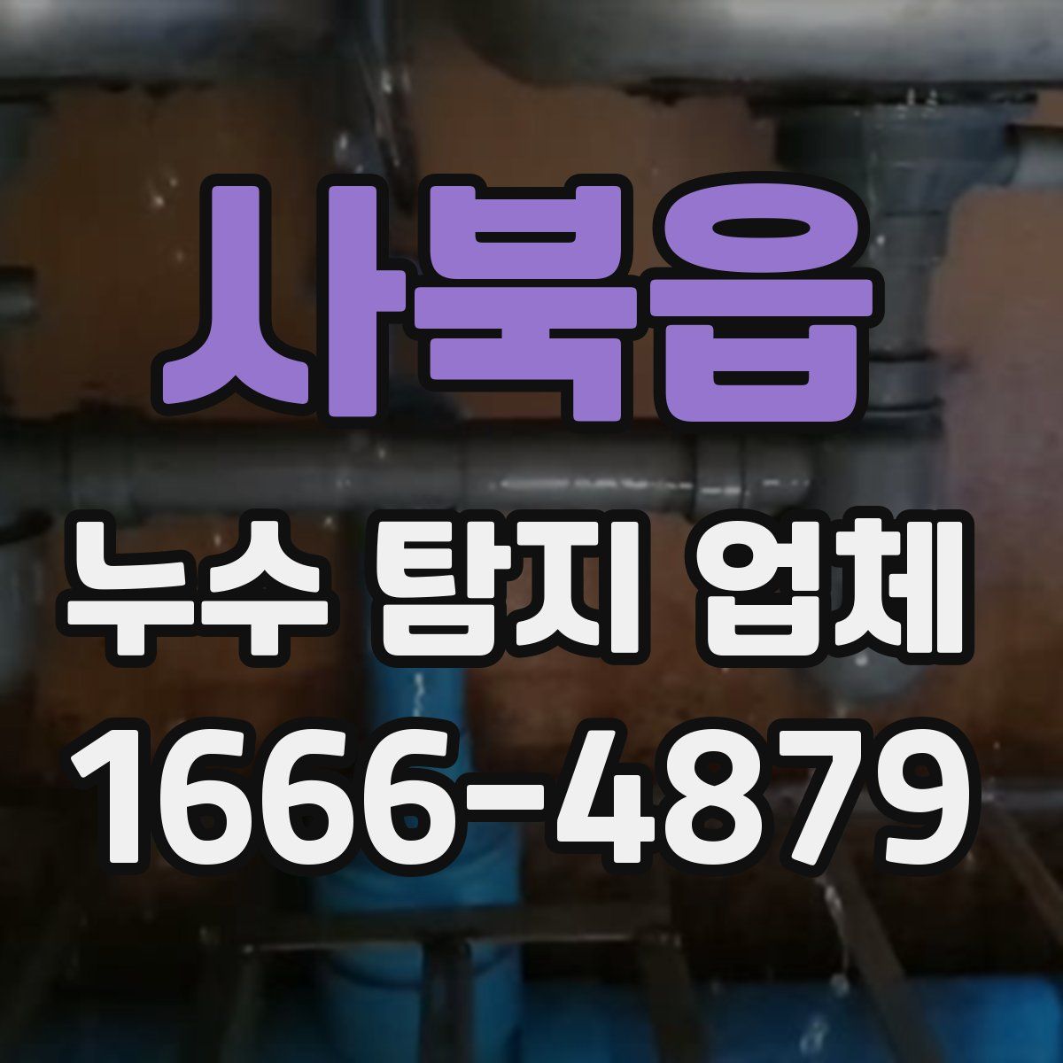 사북읍 누수 탐지 업체