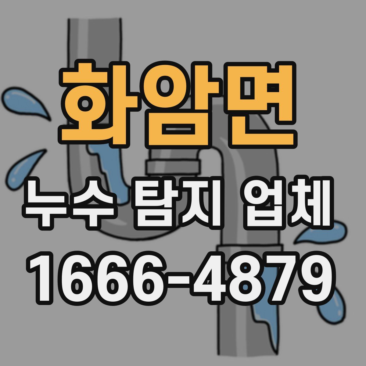 화암면 누수 탐지 업체