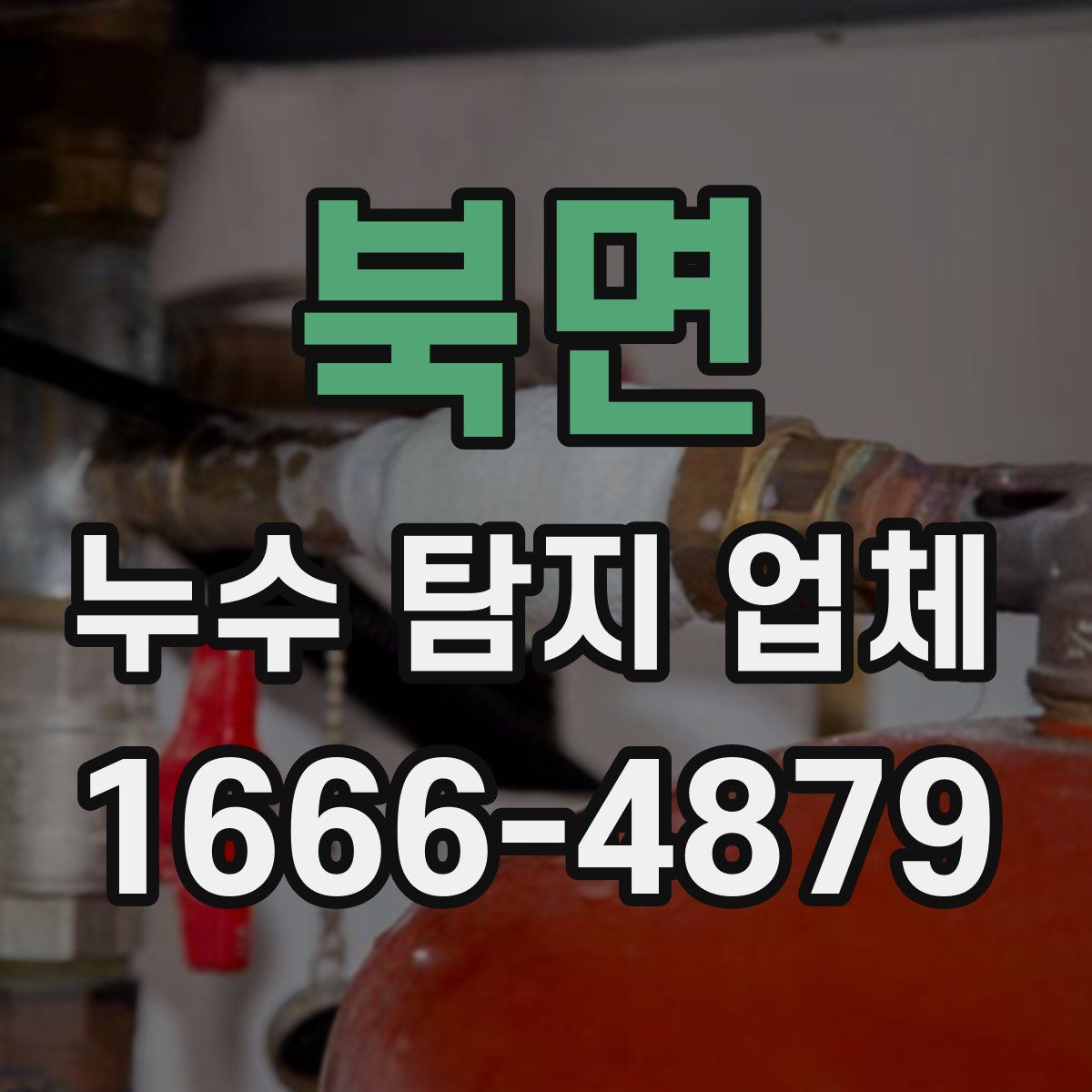 북면 누수 탐지 업체