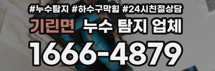 기린면 누수 탐지 업체